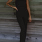 Solid Color Casual Jumpsuit